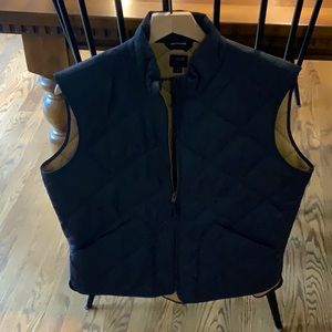 Men’s Medium Navy Blue Vest - Jcrew. Like new, hardly worn